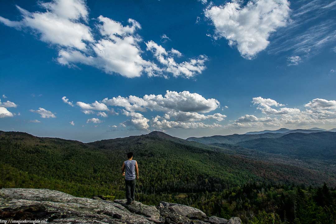 jay mountain trail view